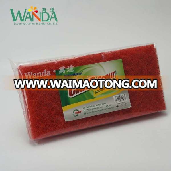 Duarable Red Floor Pad Dry Buffing Polishing Cleaning Brush Pad