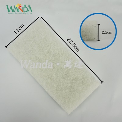 Color White Super Floor Buffing Cleaning Pad Polishing Pad