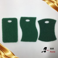 Dark Green Scouring Pad for Kitchen Cleaning