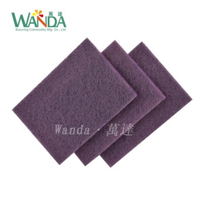 High Scouring Power Purple Scouring Pad Kitchen Abrasive Cleaning Pad